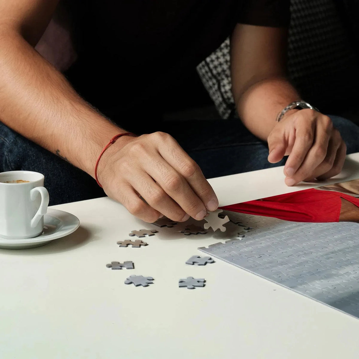 Puzzle photo personnalisé – Cadeau anniversaire couple – Souvenir sur mesure