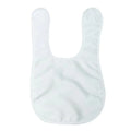 Bavoir bébé blanc vierge sublimation – Lavable – Lot de 5