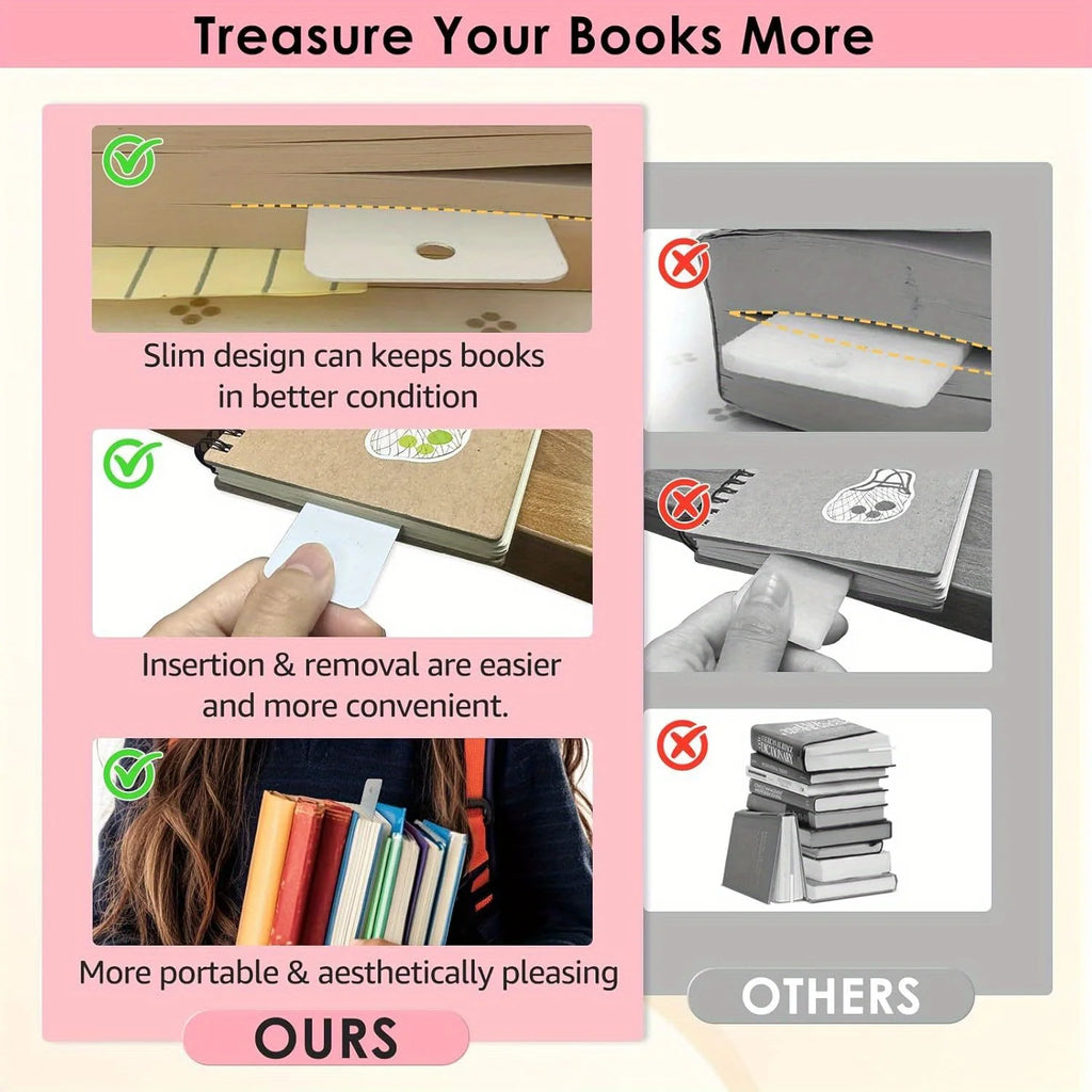 Pack of 10, 20 or 30 Metal Sublimation Bookmarks with Tassels - Blank Transfer Blanks, Personalized Gifts, Reading Accessories