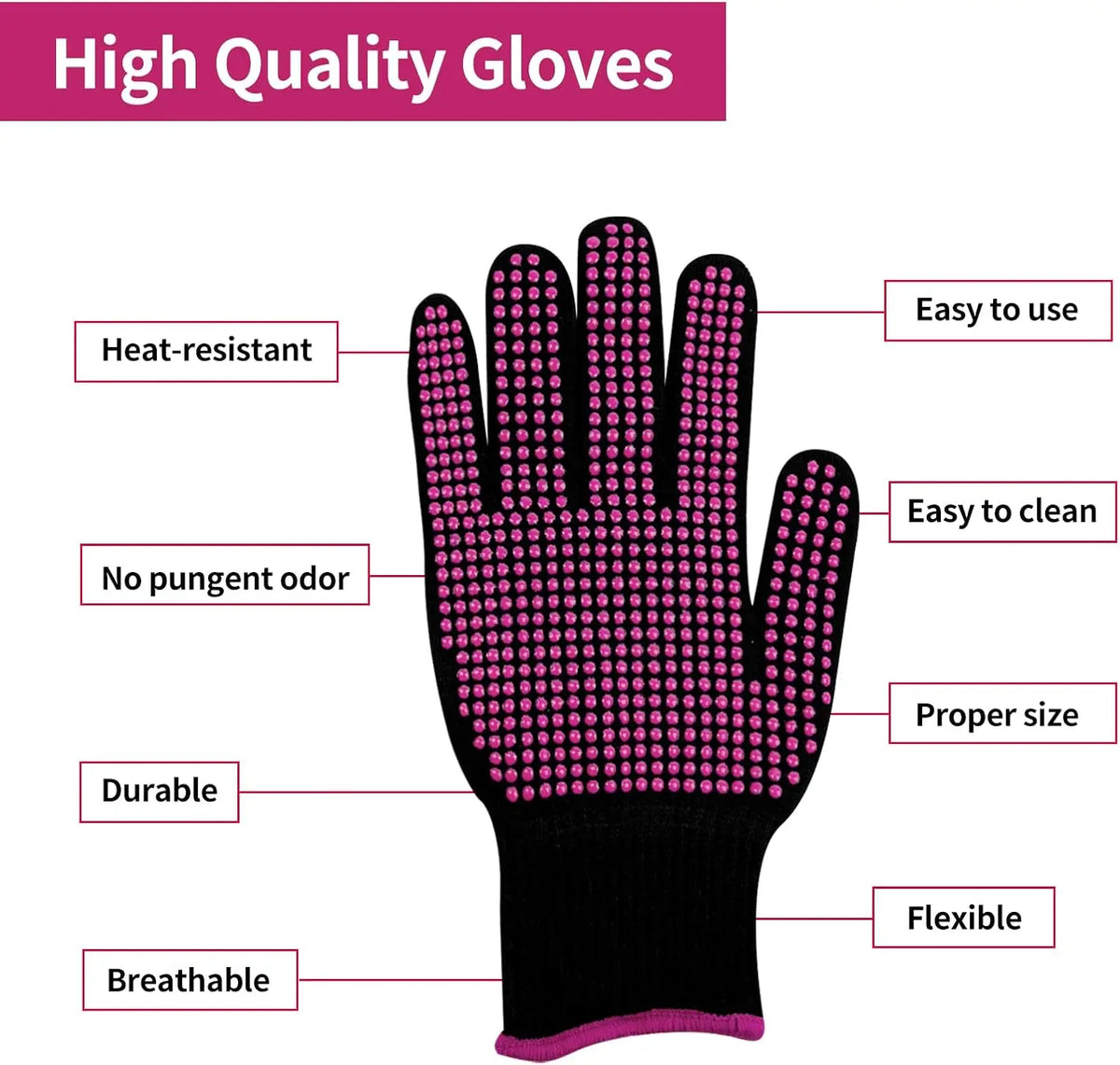 Gants thermiques sublimation en silicone – Résistants à la chaleur