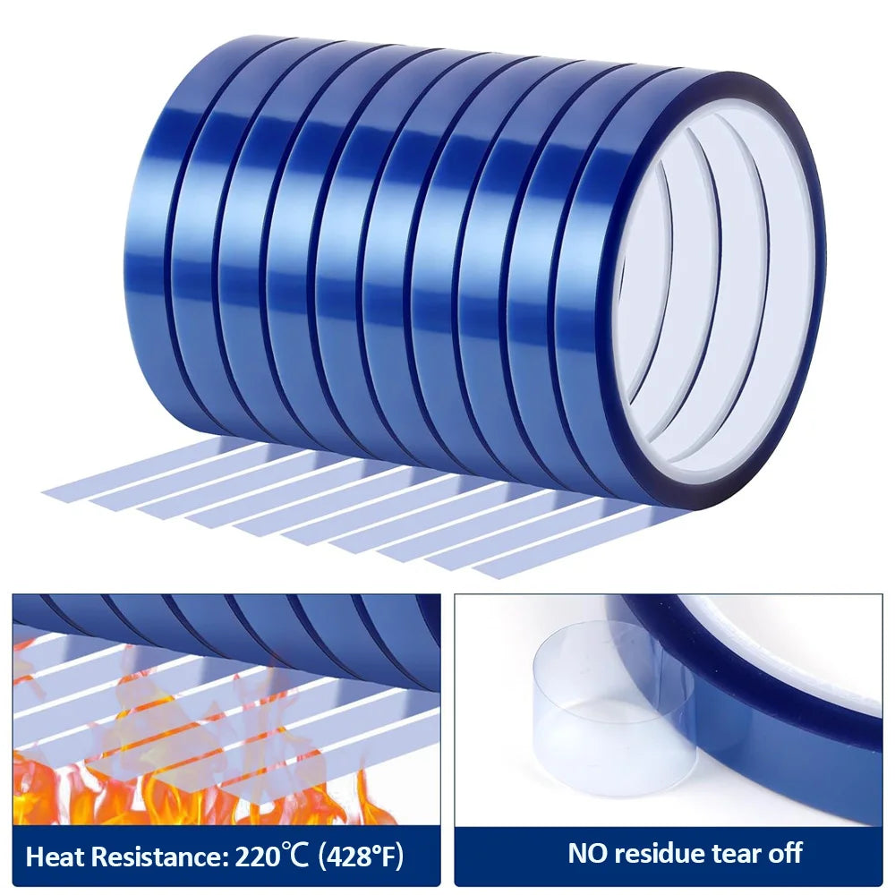 Ruban adhésif thermique sublimation 10 mm x 33 m – Lot de 1 à 10