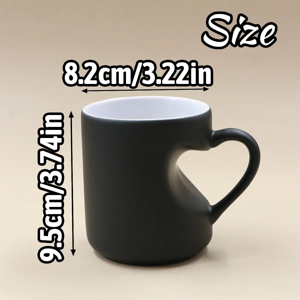Mug thermosensible personnalisable – Photo et texte – Cadeau original