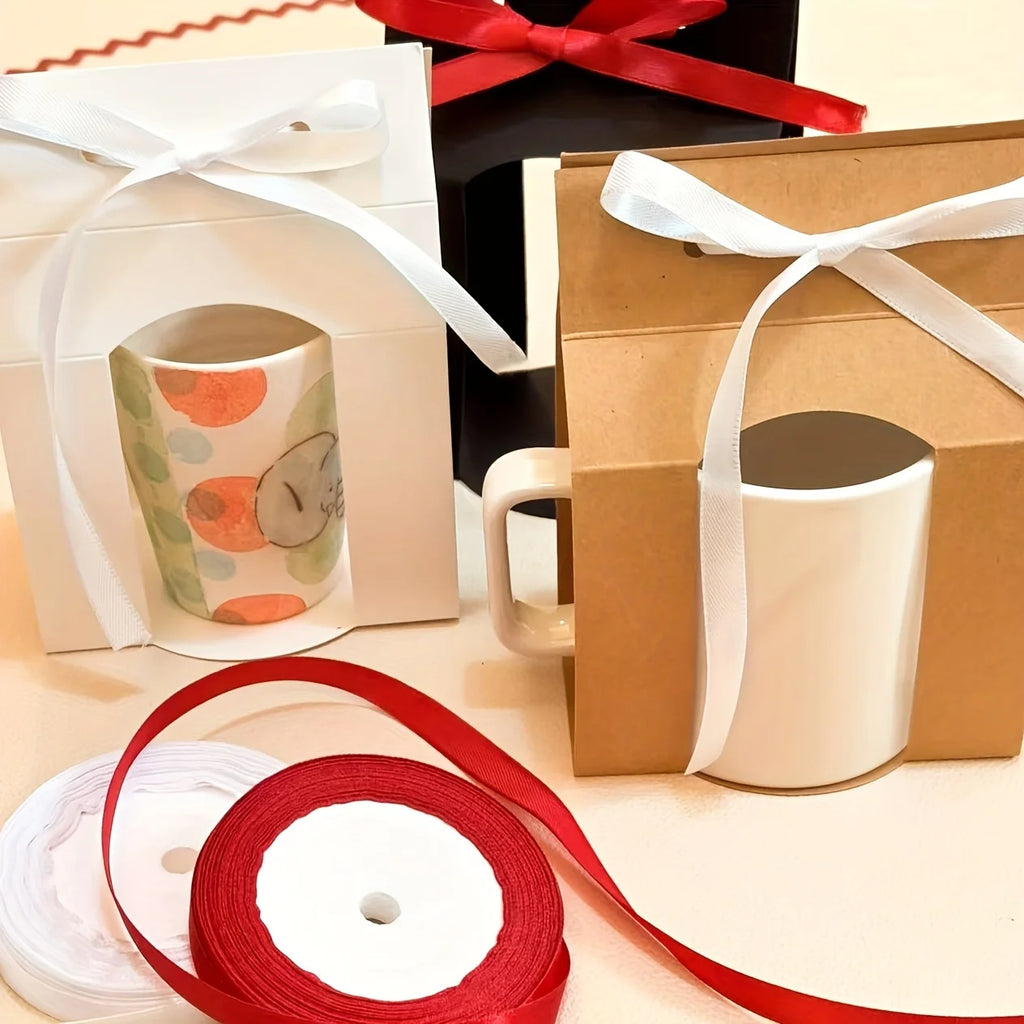 Boîte emballage tasse sublimation avec fenêtre – Lot de 12