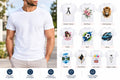 T-shirt adulte sublimation 150 g/m² – Polyester toucher coton