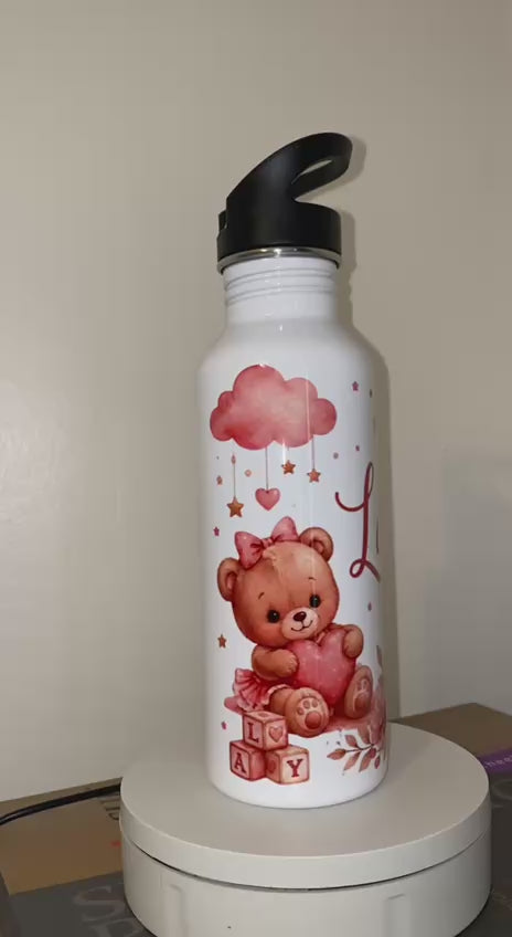Gourde personnalisée 600 ml – Photo ou prénom
