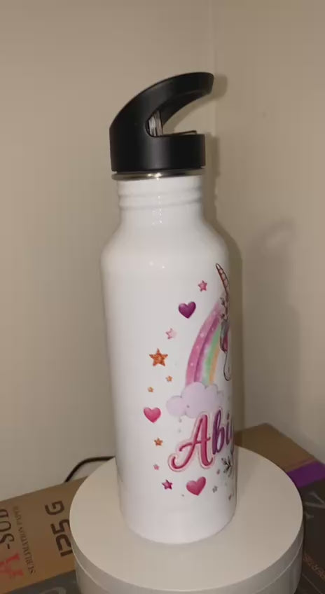 Gourde personnalisée 600 ml – Photo ou prénom